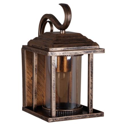 Уличный настенный светильник Reluce 08283-9.2-001U BKG