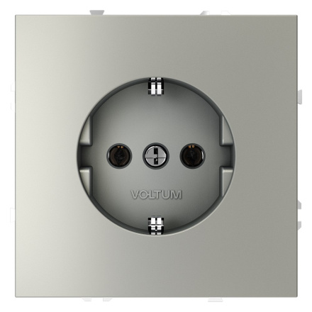 Розетка Voltum S70 VLS040105 (сталь)