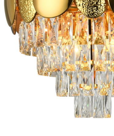 Подвесная люстра Natali Kovaltseva CHIC 81437/8C GOLD