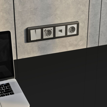 Розетка с/з со шторками Werkel W1271104 4690389211973 a069463