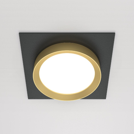 Встраиваемый светильник Maytoni Technical Hoop DL086-GX53-SQ-BG