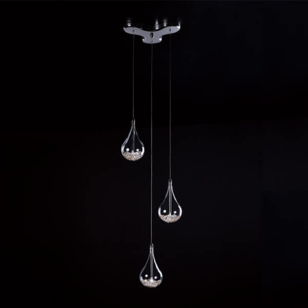 Подвесной светильник Zumaline PERLE P0226-03B-F4RK