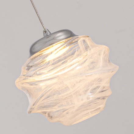 Подвесной светильник Delight Collection MD25030003-1A chrome/clear