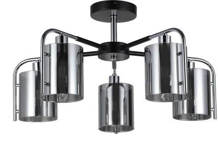 Люстра на штанге Escada Elegant 671/5P Chrome