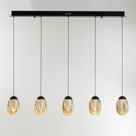 Подвесной светильник Delight Collection MD25090022-5B matt black/champagne