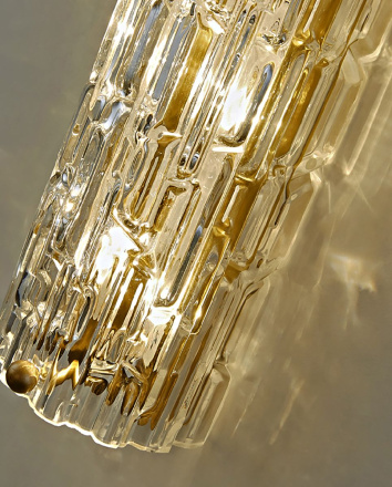 Настенный светильник DeLight Collection 88085W/S gold/clear