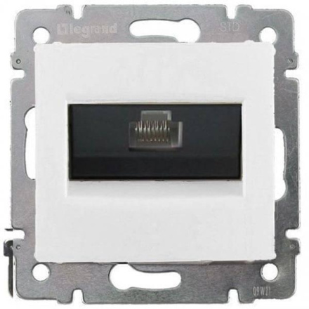 Розетка компьютерная RJ45 Legrand Valena ISDN белая 774441