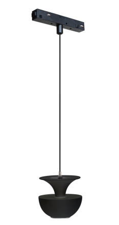 Трековый магнитный светильник iLedex Vision SMART 4822-012-D80-6W-38DG-BK