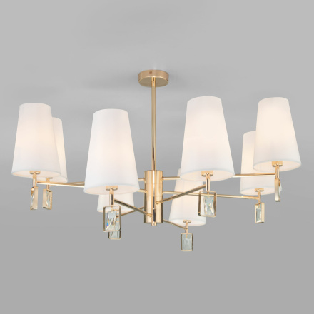 Люстра на штанге Eurosvet Milazzo 60137/8 золото a060129