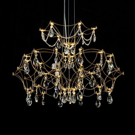 Подвесная люстра Modelux premium ML.7815.600P GD