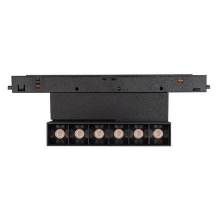 Трековый светильник Arlight MAG-ORIENT-LASER-FOLD-S195-6W Warm3000 (BK, 30 deg, 48V) 034629(1)