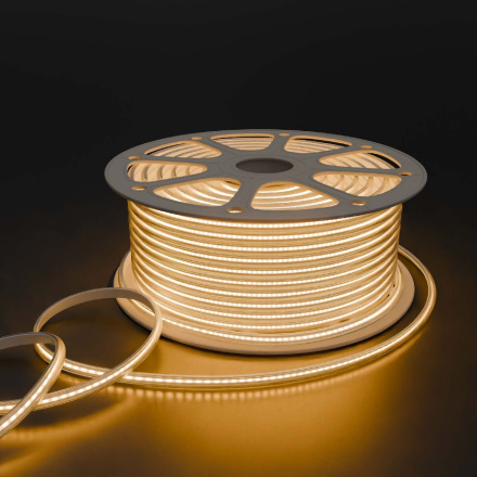 Светодиодная лента Apeyron 220В COB 11Вт/м 3000К 50м IP65 17-54
