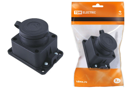 Розетка настенная с заглушкой TDM Electric SQ0612-0003