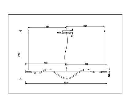 Подвесной светильник Maytoni Tau MOD166PL-L20G3K