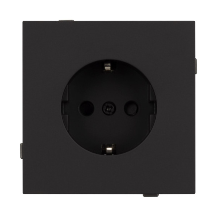 Механизм электрической розетки Arlight SCT-TENDO-MEU1-SFPL-BK (230V, 16A) 054638