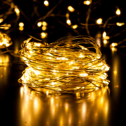 Гирлянда занавес Eurosvet 200-004 теплый белый 2*3м IP20