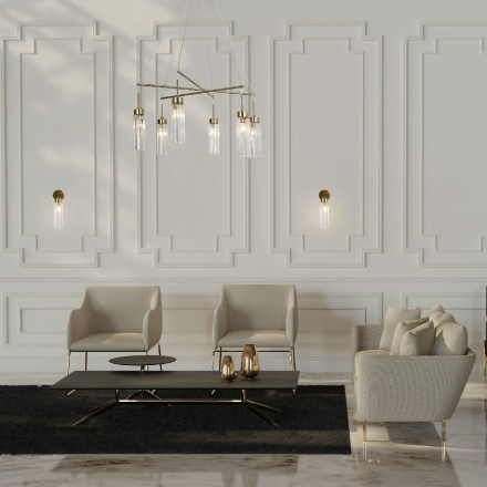 Подвесная люстра Eurosvet Gilian 60163/6 латунь a065757