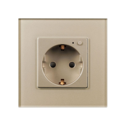 Розетка электрическая с Zigbee управлением Arlight SCT-OMALI-EUZB1-PL-GD (240V, 16A, Zigbee) 050218