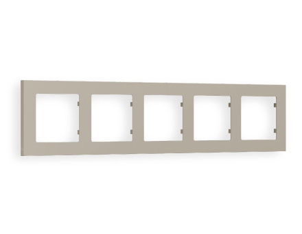 Рамка пятиместная Ambrella Volt Techno AF220365