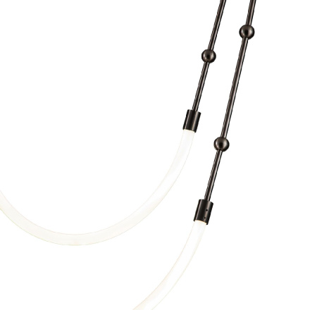 Подвесная люстра Indigo Corda 14010/2P Chrome V000060L