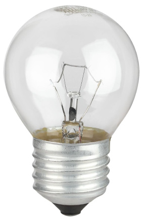 Лампа накаливания Эра P-60-E27-230-CL шар Б0066558