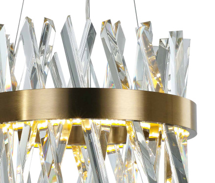 Подвесная люстра Delight Collection Akasha MD18162246-600A  light antique brass