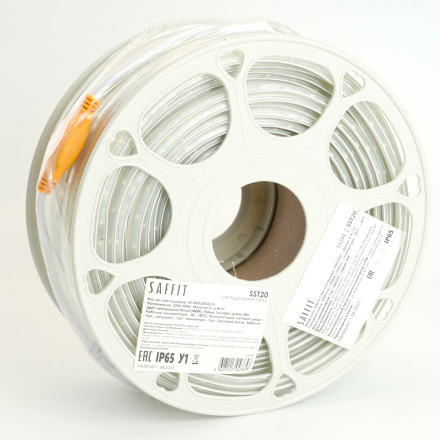 Светодиодная лента Saffit SST20 220В 6Вт/м 4000К 50м IP65 55244