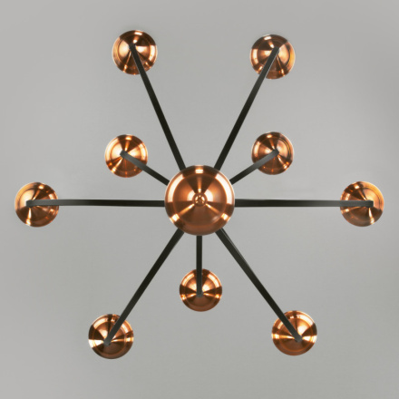 Подвесная люстра Eurosvet 60098/9 черный