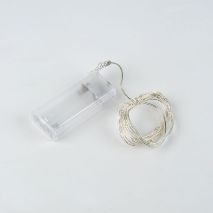 Гирлянда Uniel ULD-S0200-020/SСB/2AA WHITE IP20 DEW UL-00010896