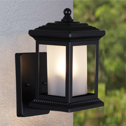 Уличный настенный светильник Reluce 08288-9.2-001U BK