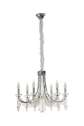 Подвесная люстра AM Group VIORE SP6 Chrome