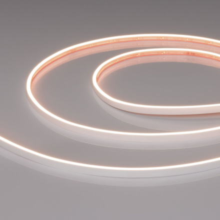 Светодиодная лента герметичная Arlight VELA-M240-2.5x6mm 24V Day4000 (5 W/m, IP65, 5m) 053267