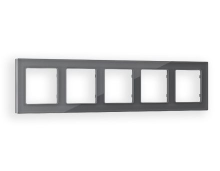 Рамка пятиместная Ambrella Volt Platos AF330655