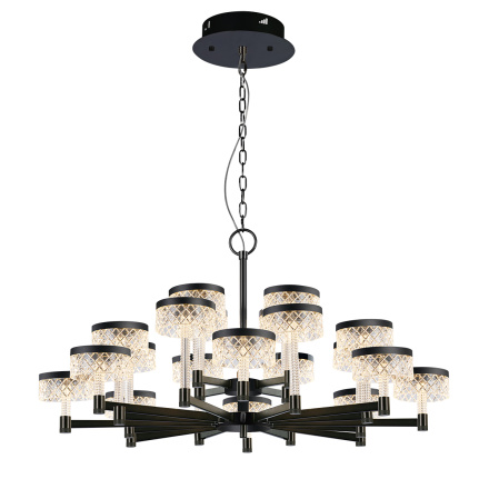 Подвесная люстра Delight Collection MD21020075 MD21020075-20A matt black