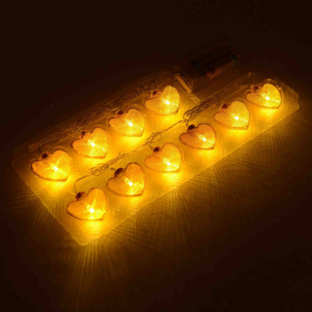 Гирлянда светодиодная Сердце Apeyron Сердце 15-61