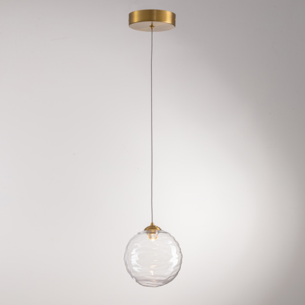 Подвесной светильник Delight Collection MD25030001-1A brass/clear