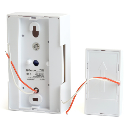 Звонок с кнопкой проводной электромеханический Feron DB-102 48806
