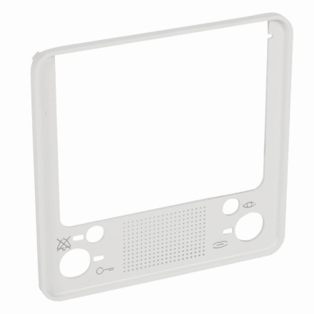 Лицевая панель Legrand Celiane видеоблока внутреннего дополнительного белая 068205