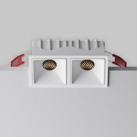 Встраиваемый светильник Maytoni Alfa Led Downlight DL043-02-10W3K-SQ-W-1