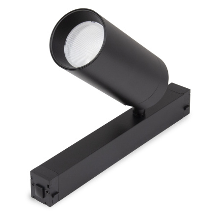 Трековый однофазный светильник AM Group AM527 BK-220V-20W SMART