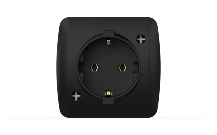 Розетка с заземлением ELBI Alsu 504-004800-217