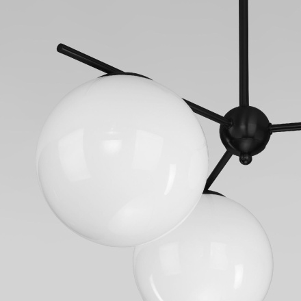 Люстра на штанге Eurosvet Marbella 60147/3 черный a063854