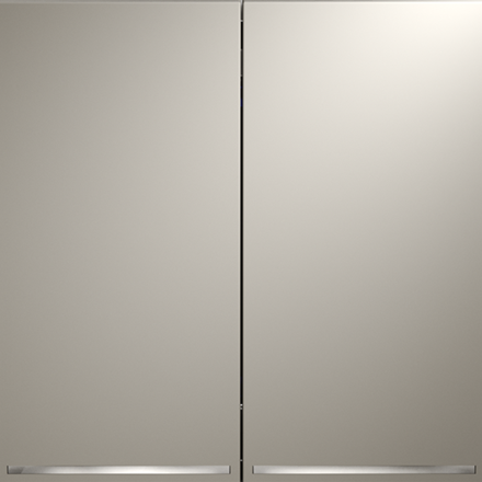 Проходной переключатель двухклавишный с подсветкой Voltum S70 VLS020403 (кашемир)