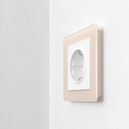 Рамка на 1 пост Werkel Acrylic айвори 4690389186271 W0012743