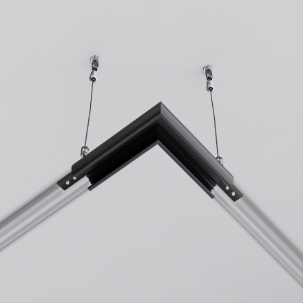 Коннектор угловой для шинопровода Maytoni Exility TRAM034CL-R-41B