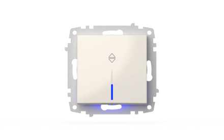 Переключатель с подсветкой ELBI Zena Vega 609-010200-210