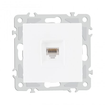 Розетка RJ45 Arte Milano 206.45-1.white