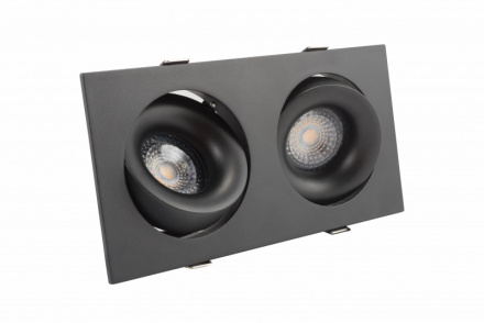 Встраиваемый светильник Denkirs Roto DK2122-BK