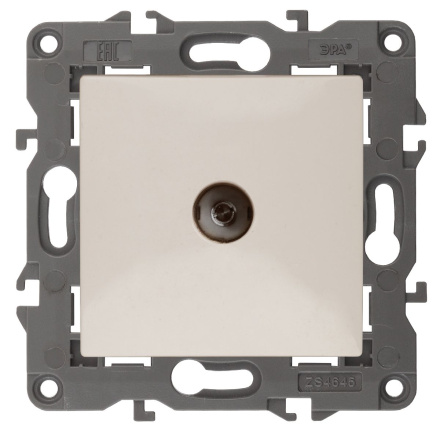 Розетка TV проходная Эра 14-3102-02 Б0034297