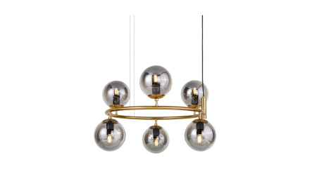 Подвесная люстра Lumina Deco Ceredo LDP 6034-6 RND MD